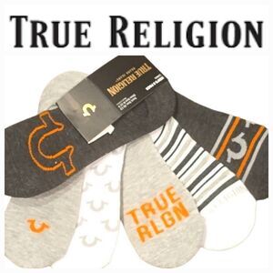 True Religion Horseshoe Logo 6-PK Liners